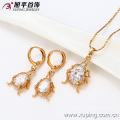 62922 Xuping best-seller en forma de joyas engastadas con piedra CZ